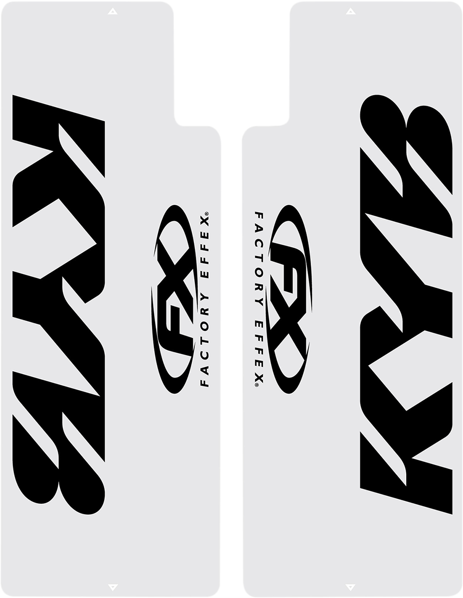 FACTORY EFFEX Fork Shields — KYB