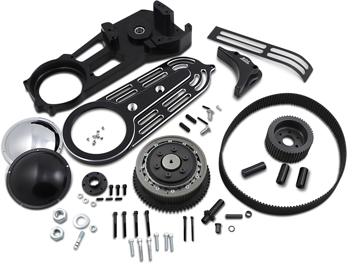 BELT DRIVES LTD. 2" Belt Drive Kit with Changeable Domes