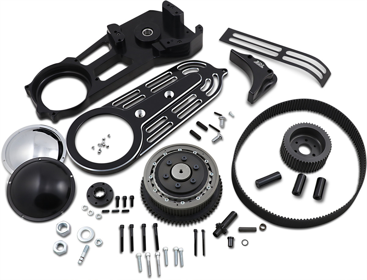 BELT DRIVES LTD. 2" Belt Drive Kit with Changeable Domes