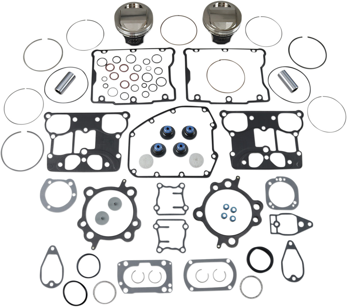 WISECO Piston Kit with Gaskets