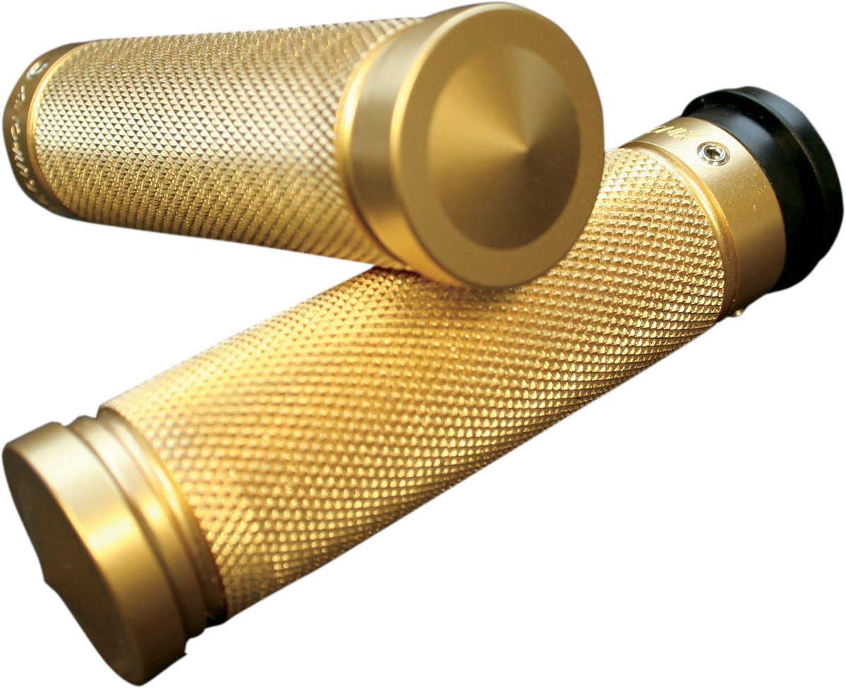 ACCUTRONIX Brass Knurled Custom Grips