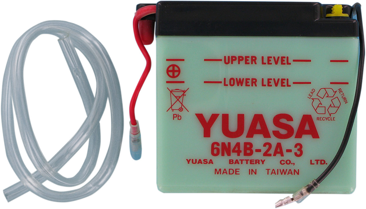 YUASA Conventional Battery — 6 V