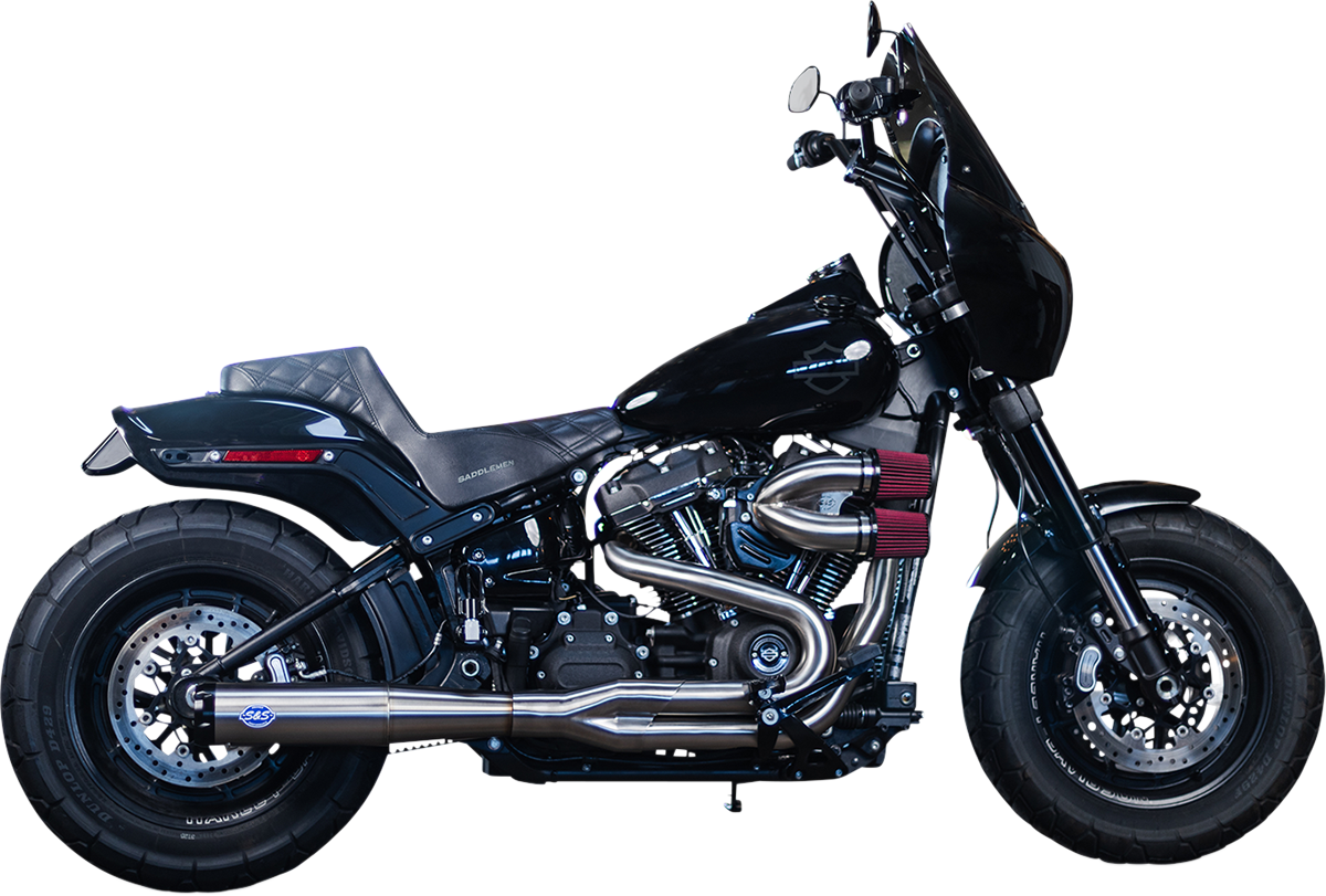 S&s cycle 2-into-1 Superstreet Exhaust System Harley Davidson