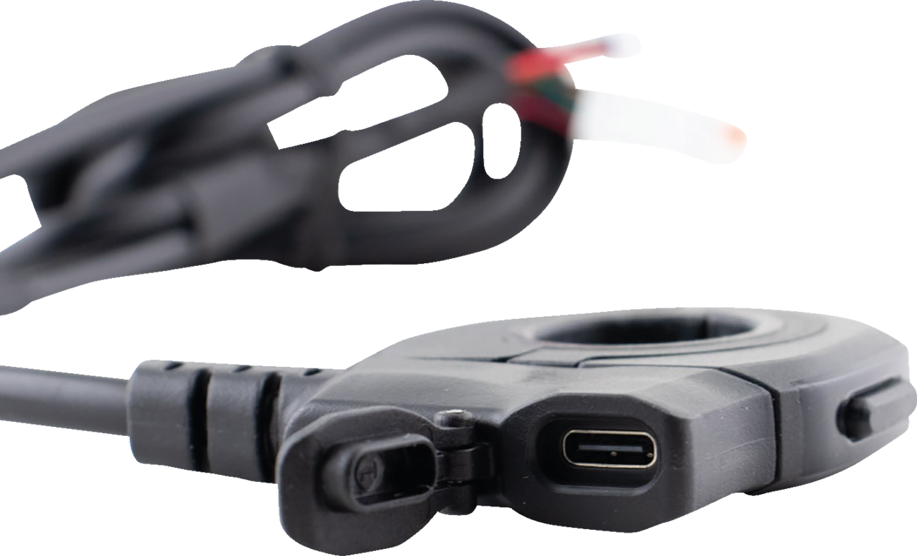 Koso Heated Grip Thumb Switch With Integrated Charge Port
