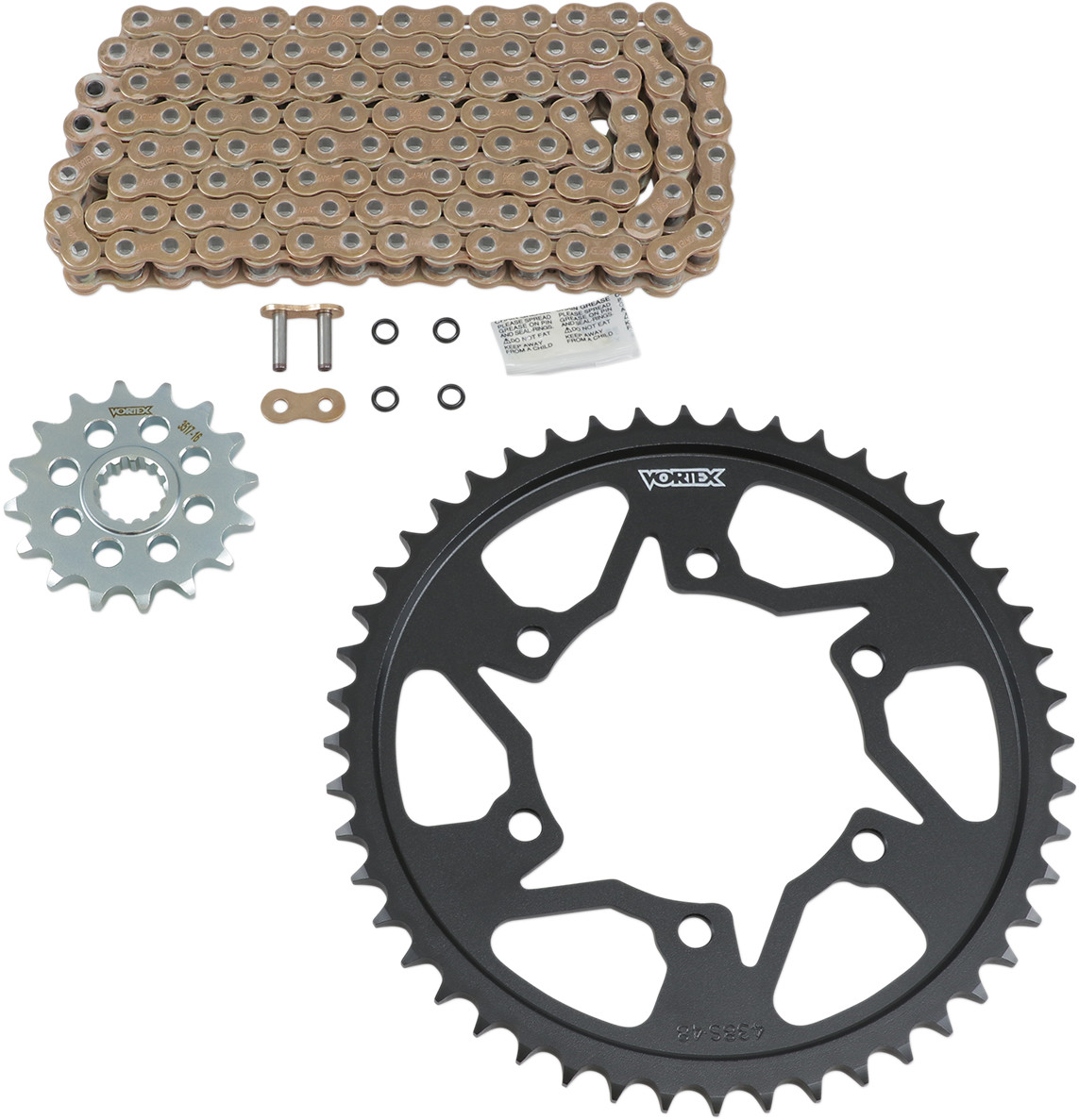 VORTEX Performance Links Chain & Sprocket Kit