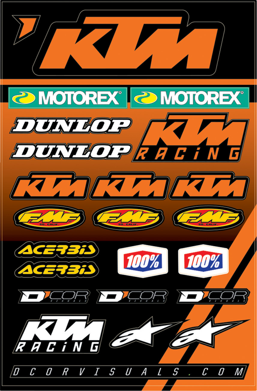 D'COR VISUALS Decal Sheet