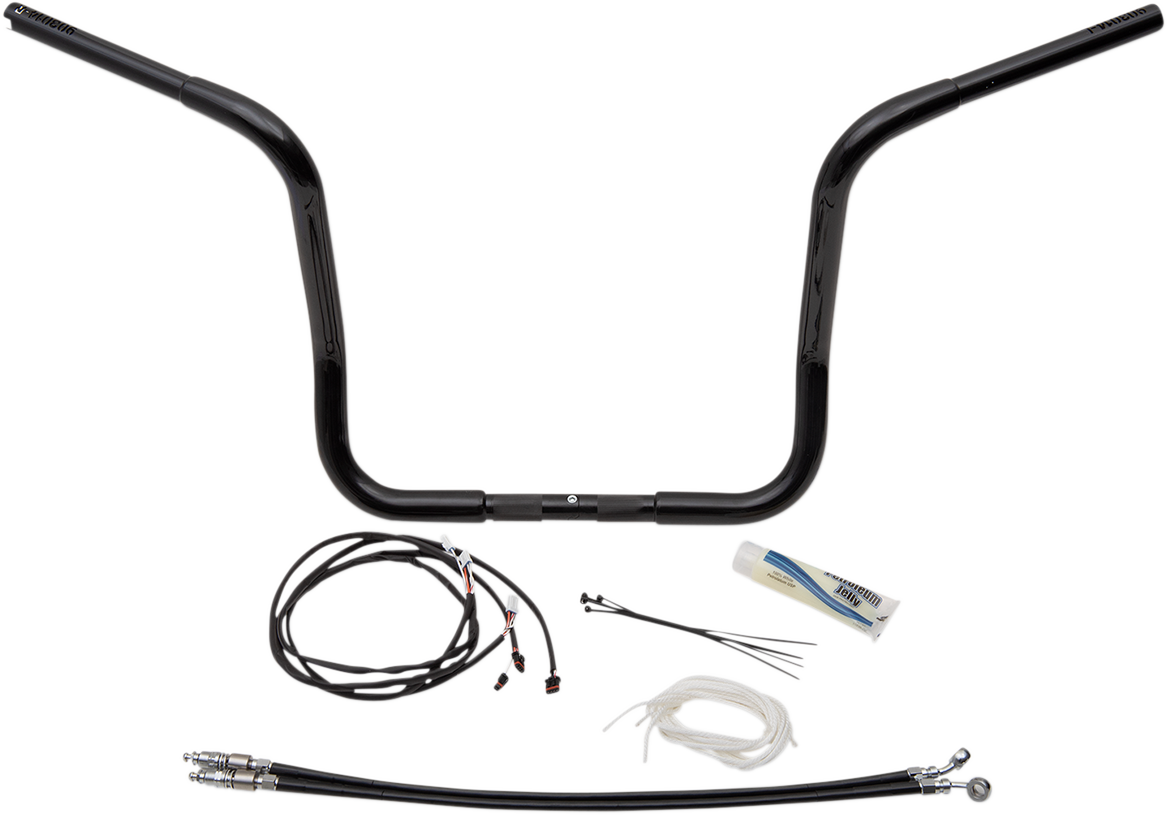 FAT BAGGERS INC. 1-1/4" EZ Install Round Top Handlebar Kit