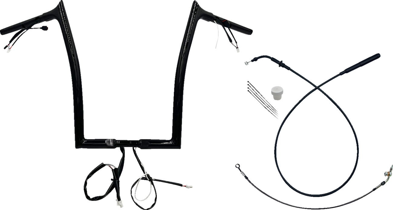 1-1/4" EZ Install Pointed Top Handlebar