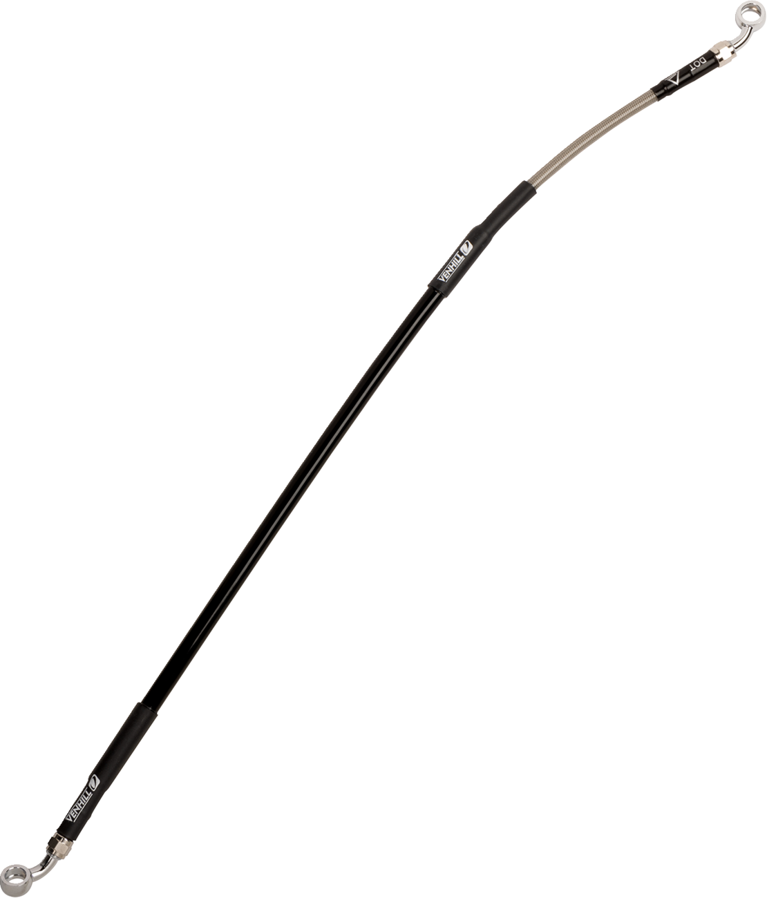 Moose Racing Stainless Steel Braided Rear Brake Line Honda 250cc-450cc 2023-2025