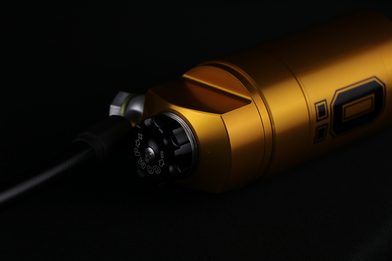 Ohlins S36HRCL Rear Reservoir Shocks For Harley Touring 2014-2025