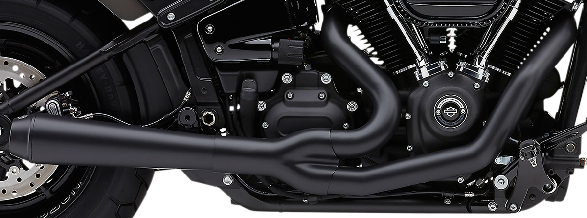 Cobra El Diablo Exhaust - Black Harley Davidson