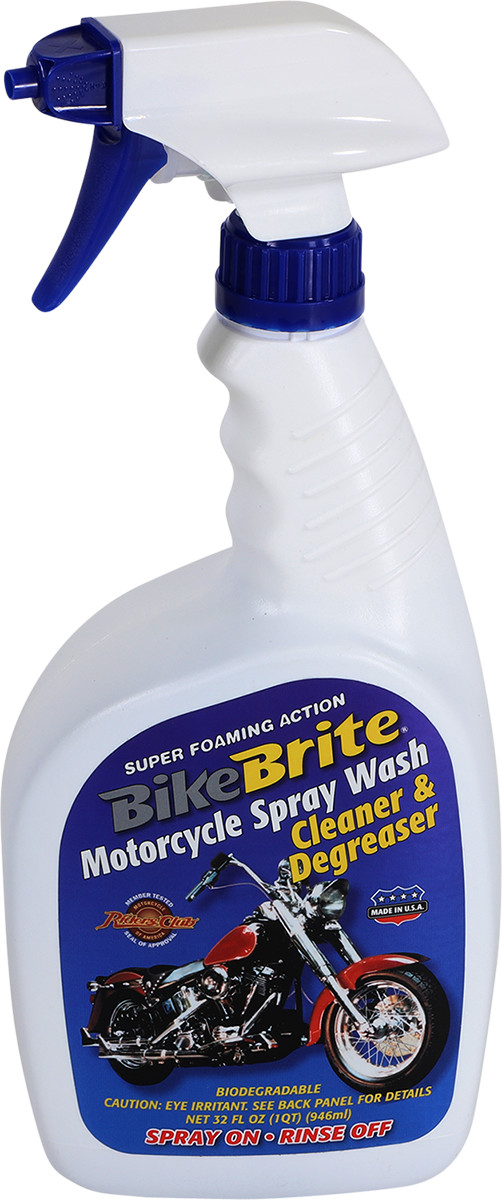 BIKE BRITE Spray Wash Cleaner and Degreaser