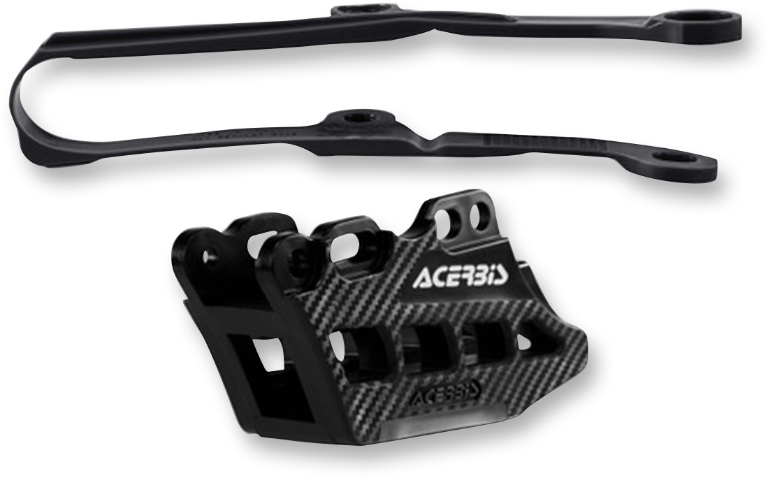 Acerbis Chain Guide 2.0 and Slider Kit - Kawasaki KX250F/450F - Black