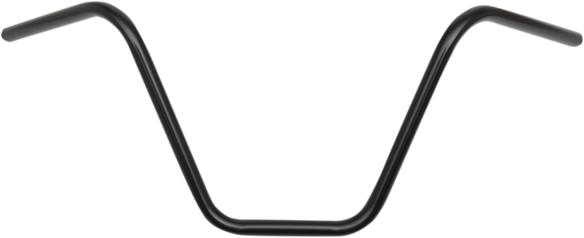 Emgo 7/8" Chopper Handlebar - Ape Hanger - 12" - Black