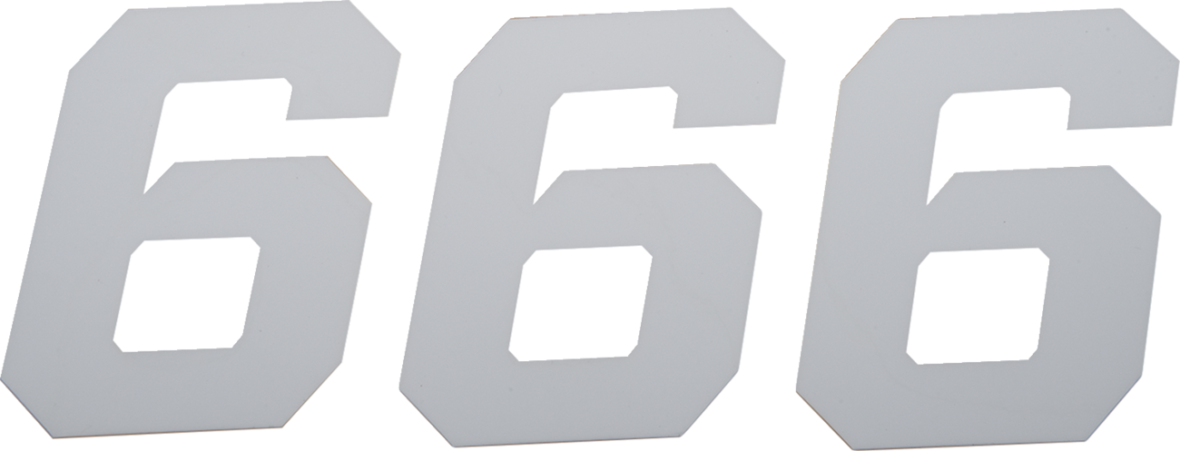 D'COR VISUALS Plate Number
