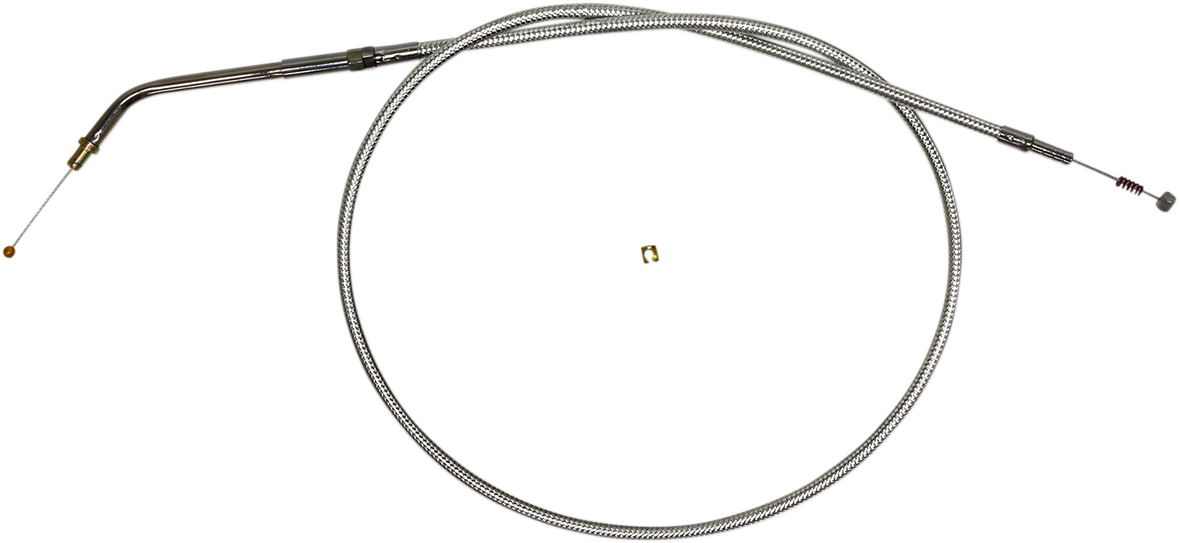 Magnum shielding Sterling Chromite II® Braided Idle Cable for Harley-Davidson - 38" Harley Davidson