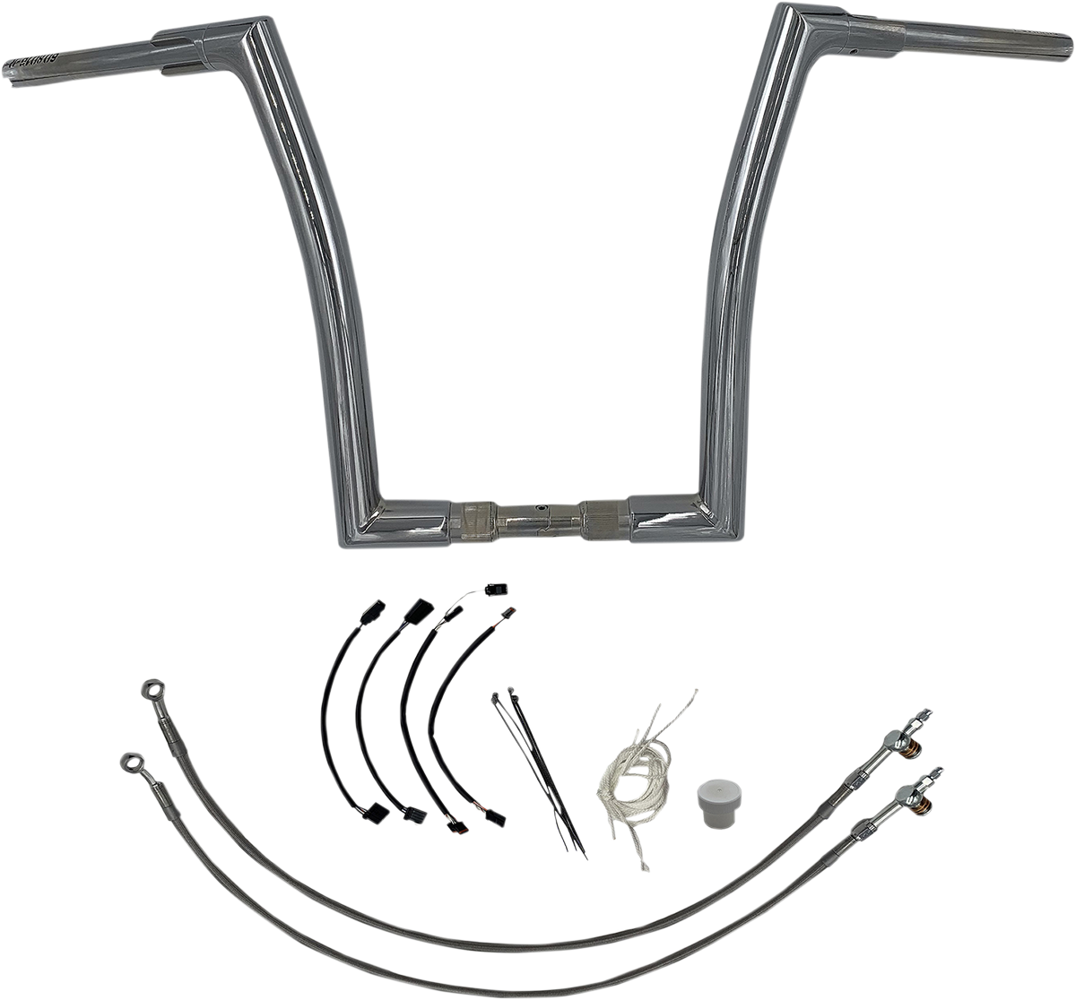 FAT BAGGERS INC. 1-1/2" EZ Install Flat Top Handlebar Kit