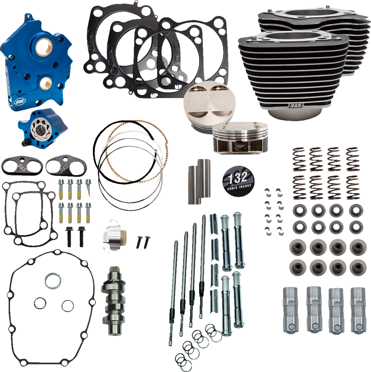 S&S CYCLE 132" Power Package Engine Performance Kit