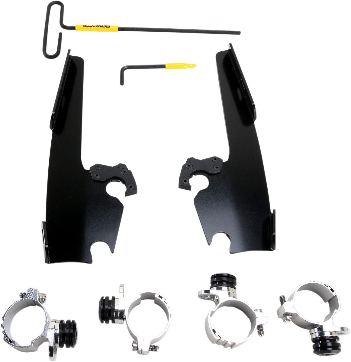 MEMPHIS SHADES Fats/Slim Windshield Trigger-Lock Complete Mount Kit