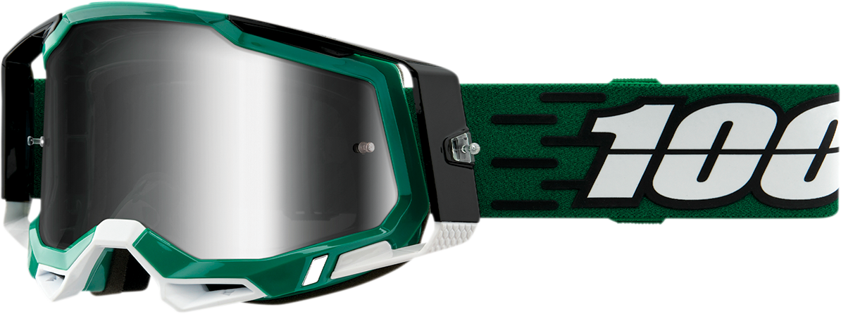 100% Racecraft 2 Goggles - Mirrored Lens - Closeout