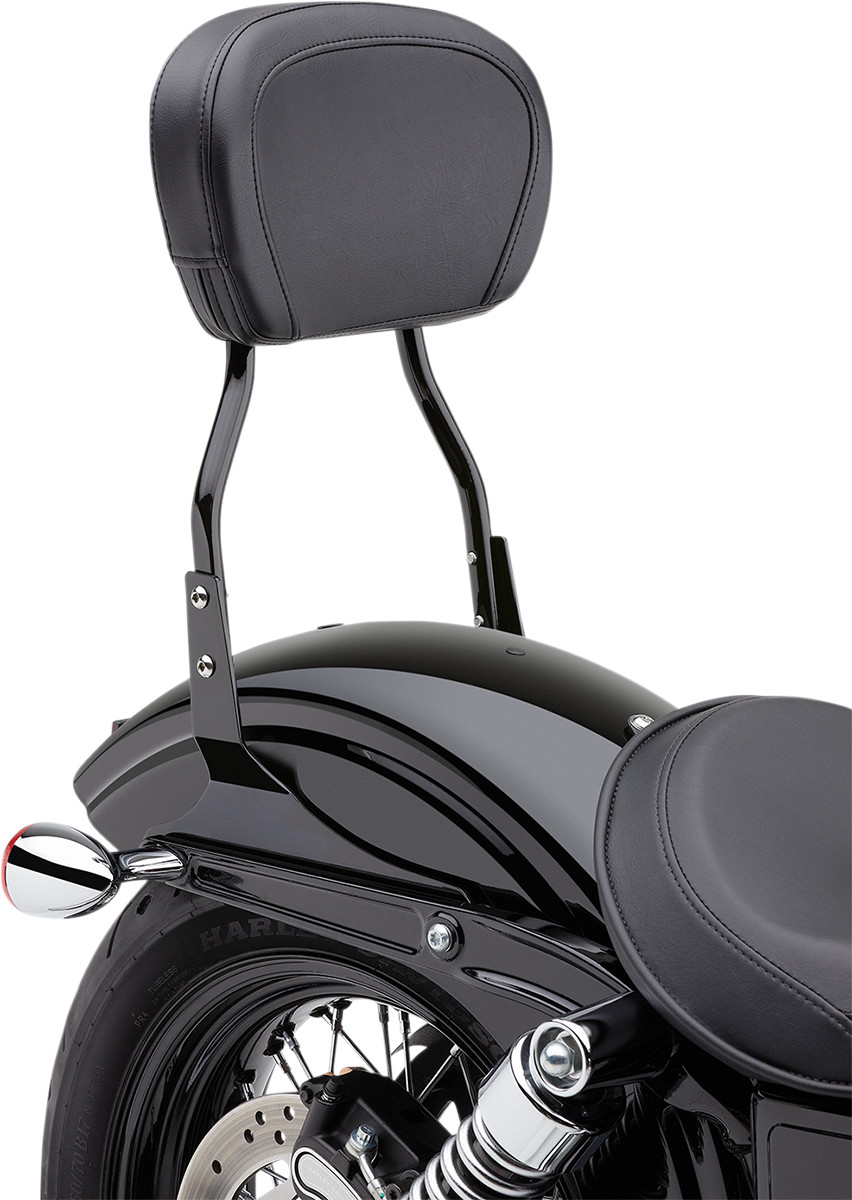 Cobra Standard Round Sissy Bar with Pad For Harley Sportster 2004-2019