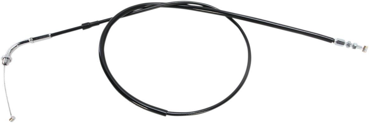 Black Vinyl Throttle Cable