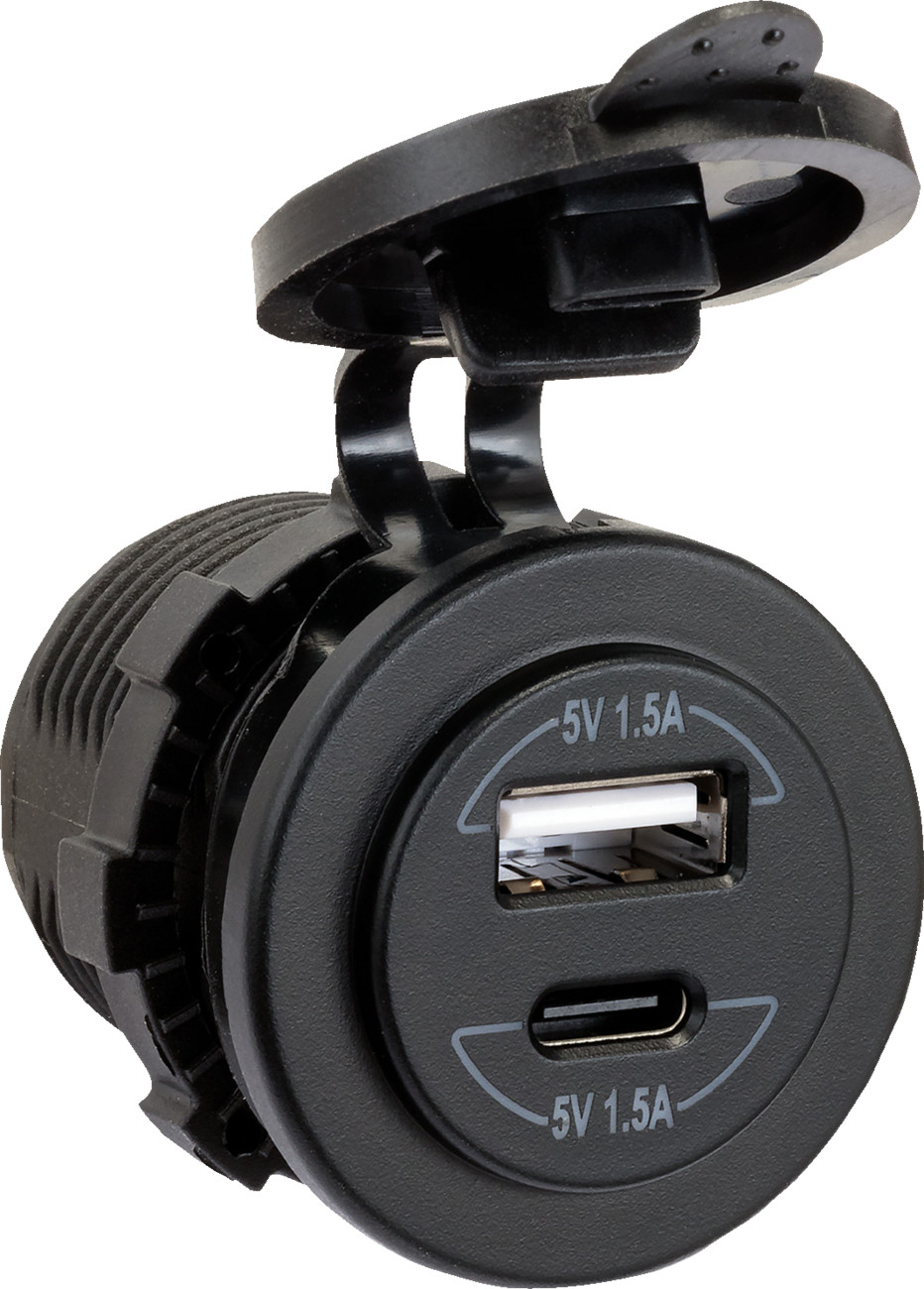 JENSEN Panel Mount Dual USB Charger