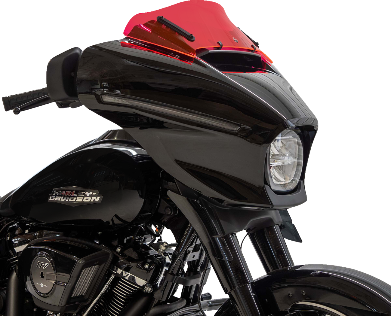 Klock Werks Ice Kolor Flare Windshield For Harley Street Glide 2023-2025