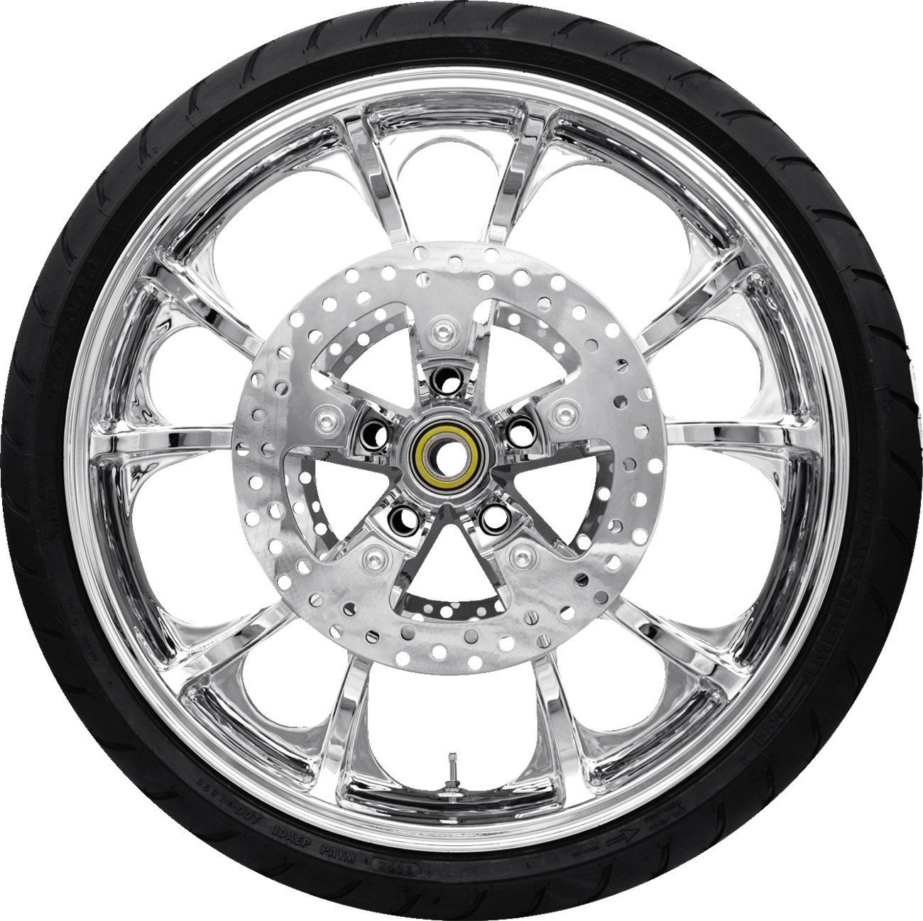 COASTAL MOTO Front Largo Wheel/Rotor/Tire Combination
