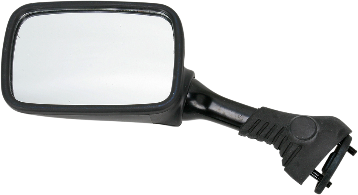 Emgo Mirror - Side View - Rectangle - Black - Left 1991-1995 Suzuki GSX-R750 / 1992-1993 Suzuki GSX-R600 / 1993-1994 Suzuki GSX-R1100