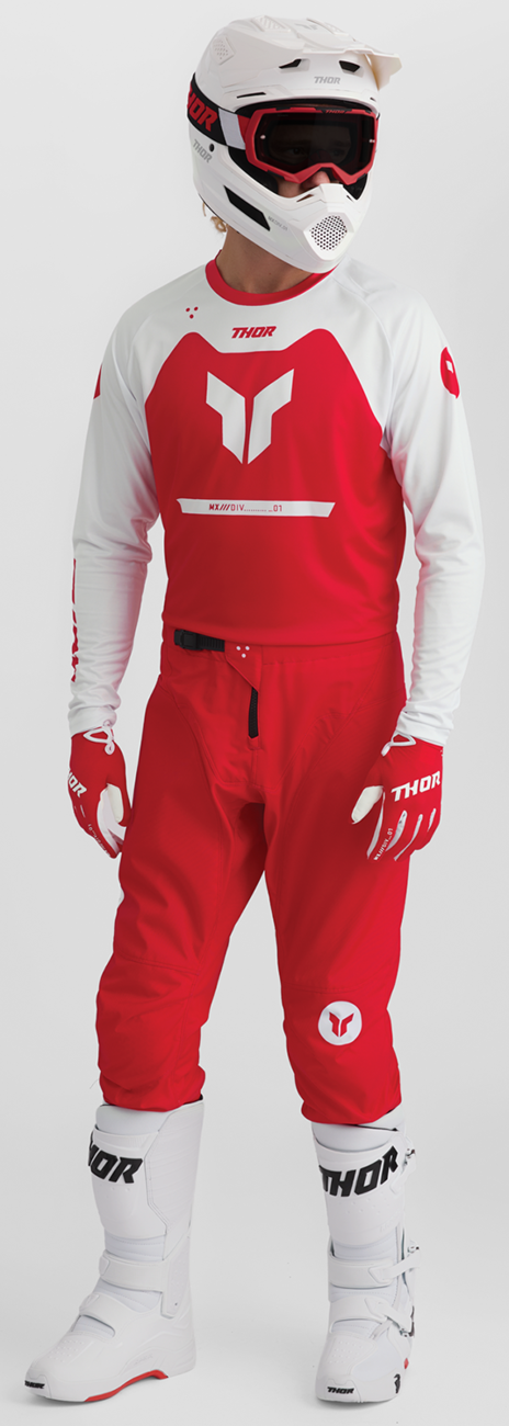 Thor Fleet Whiteout Helmet