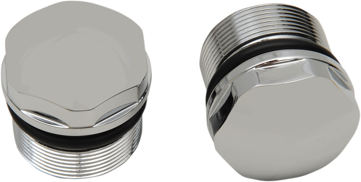 Drag specialties Fork Tube Cap - Chrome - 39 mm Harley Davidson