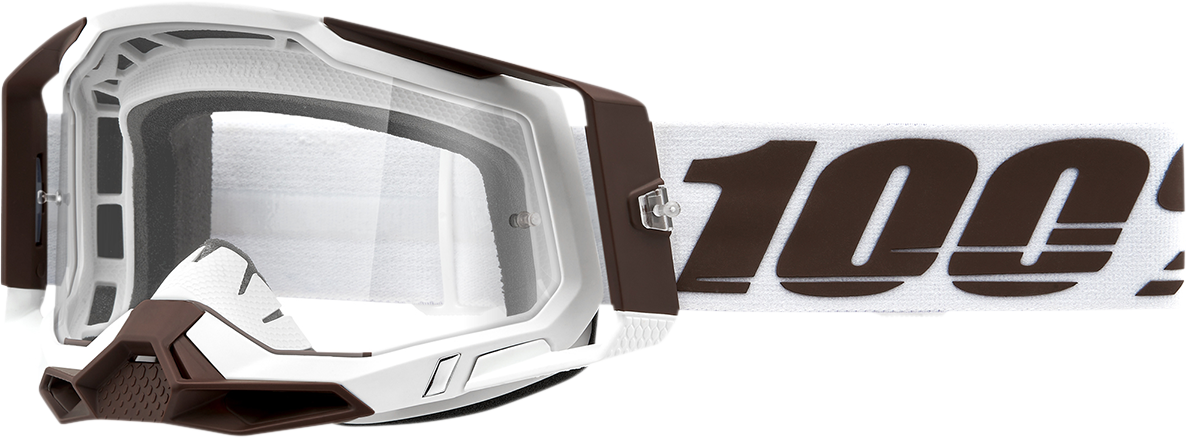 100% Racecraft 2 Goggle - Snowbird - Clear Lens