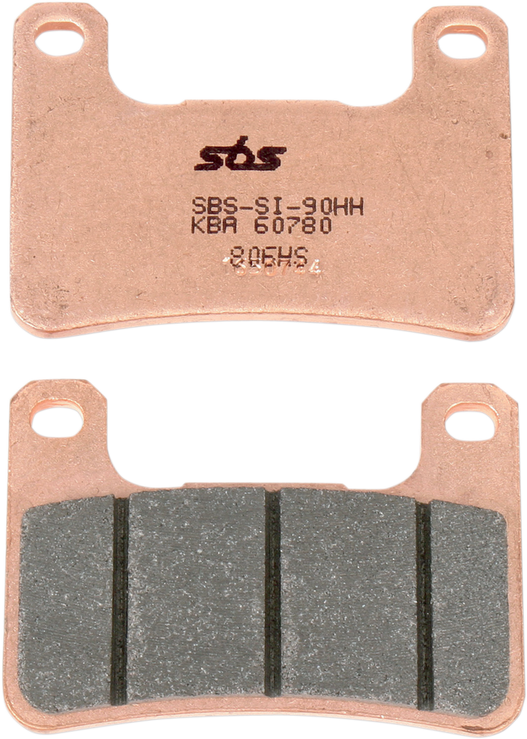 SBS HS Sintered Front Brake Pads 806HS