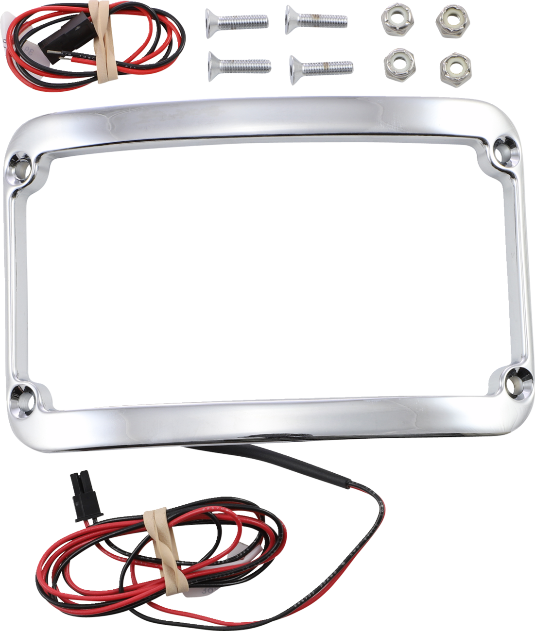 Klock Werks LED License Plate Frame For Harley Touring 1997-2008