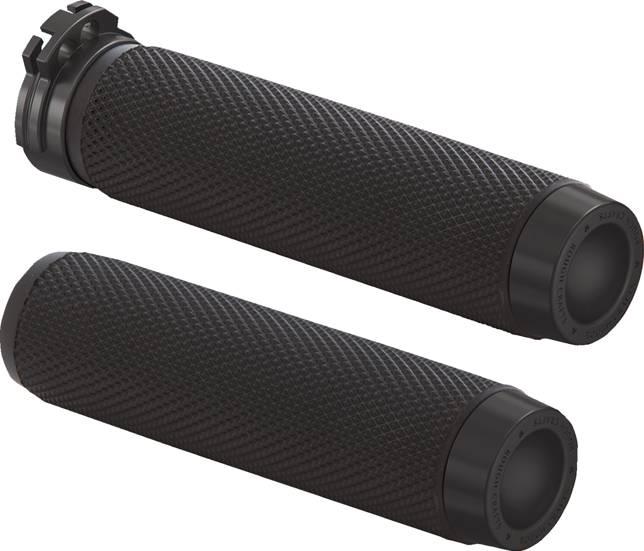 Rough Crafts Grips For Harley With Dual Cable Throttle