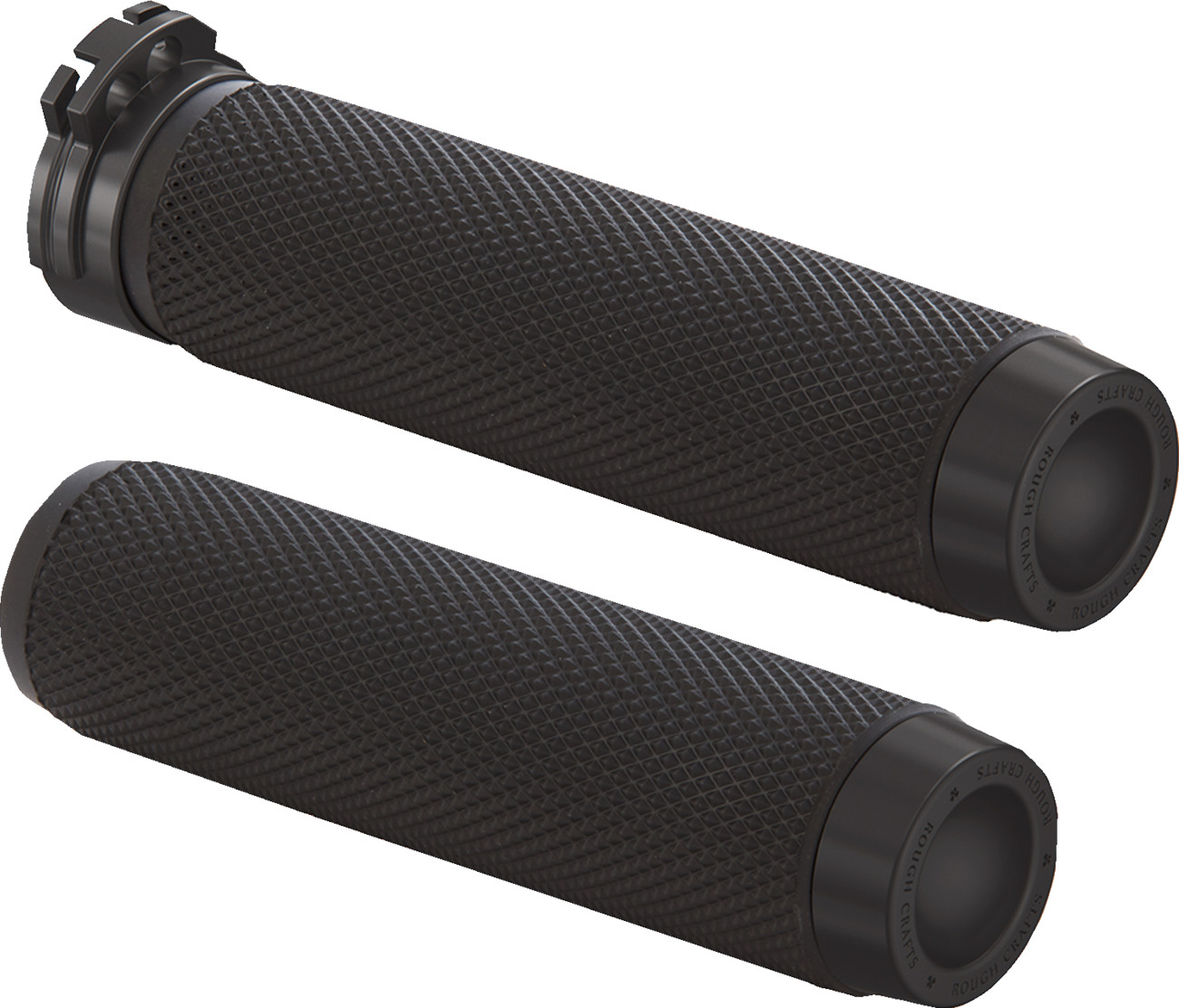 Rough Crafts Grips For Harley With Dual Cable Throttle