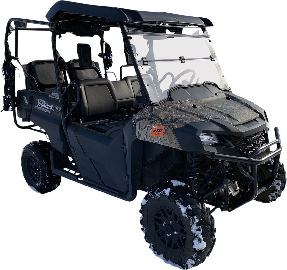 MOOSE OFFROAD Deluxe Full Folding Windshield