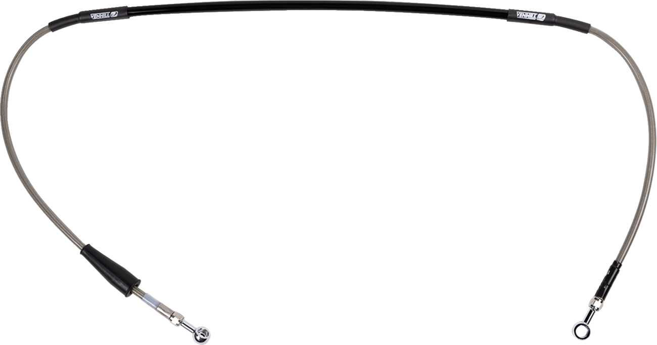 Moose offroad Brake Line - Stainless Steel 2005-2012 Suzuki RM85L / 2005-2016 Suzuki RM 85 BW / 2009-2021 Suzuki RM 85 L