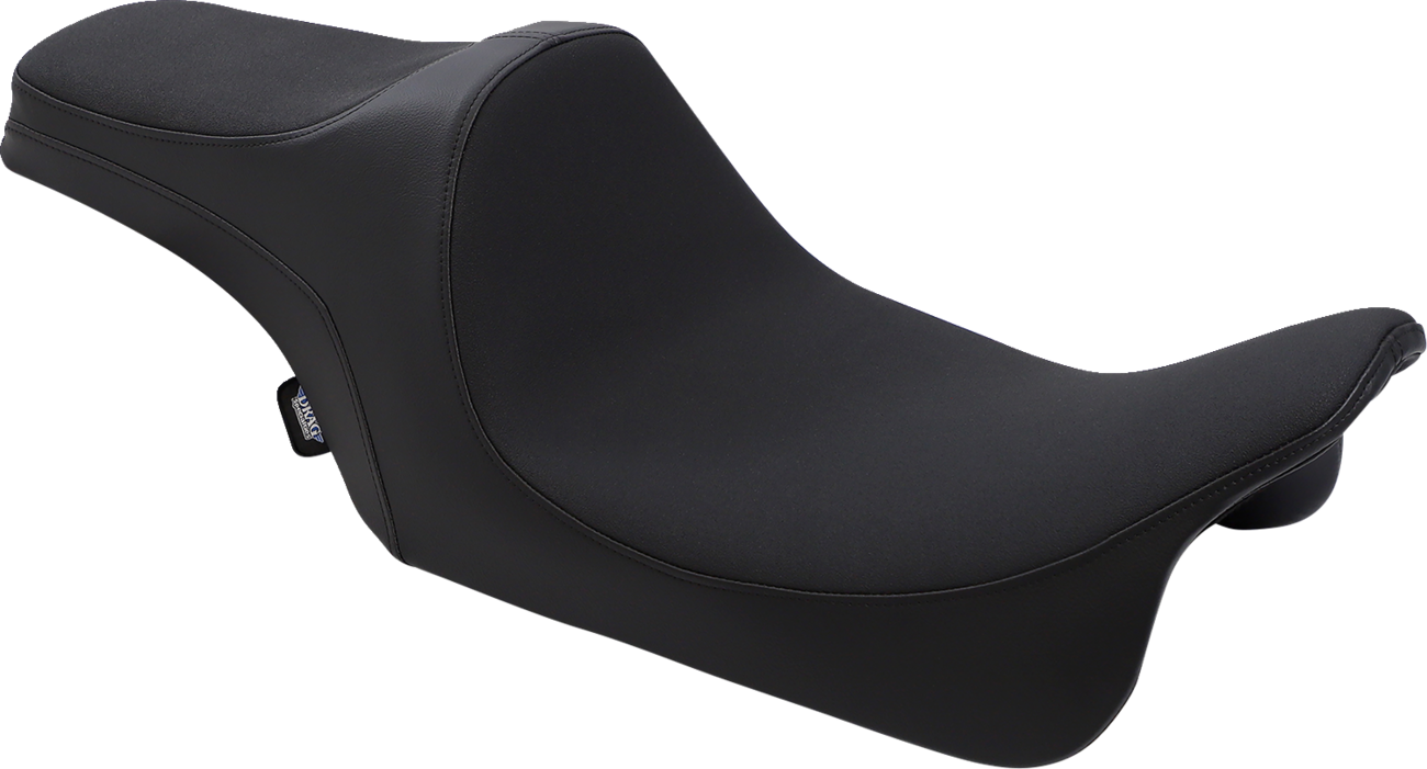 Drag specialties seats Predator III Slip Stop™ Seat - Smooth - Black - FL '08-'23 Harley Davidson