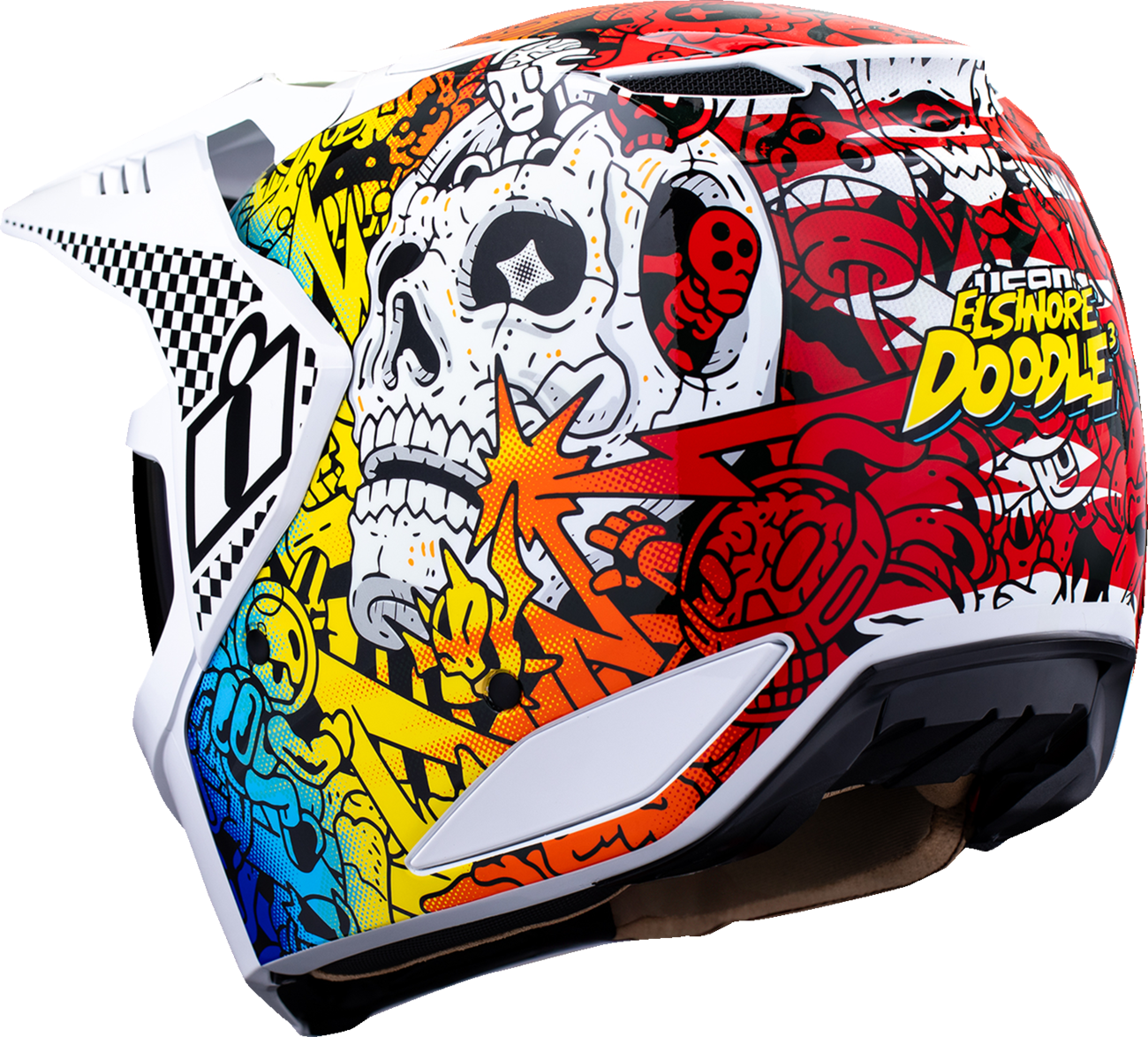 Icon Elsinore™ Doodle 3 Helmet