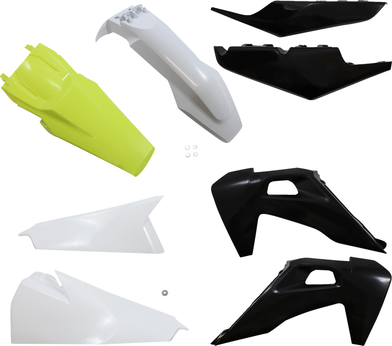 Acerbis Standard Body Kit White Black Yellow 2726567296 2019-2022 Husqvarna
