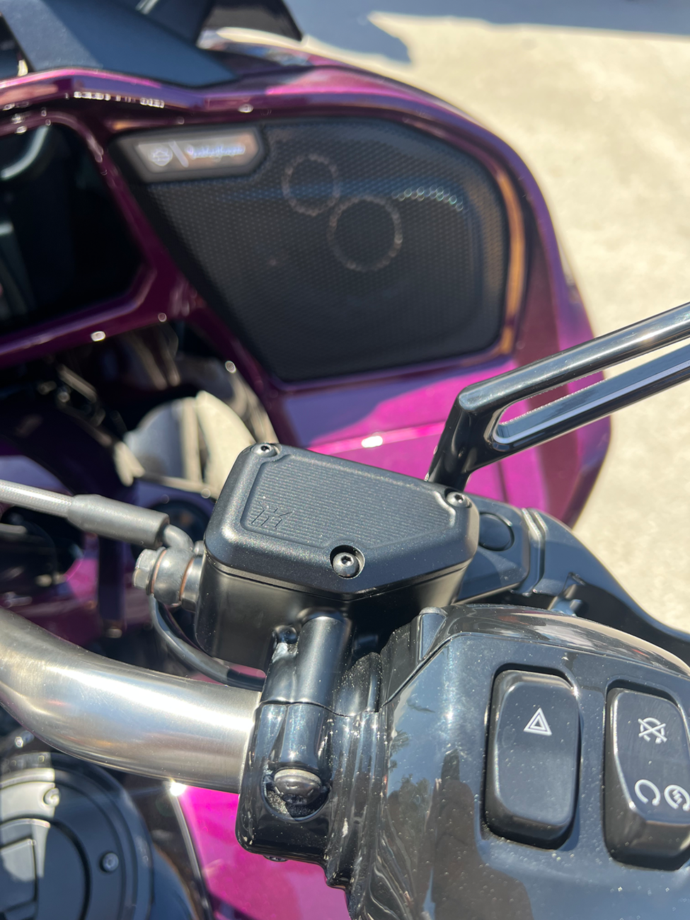 Kodlin USA Master Cylinder Cover For Harley FLHX / FLTRX 2023-2025