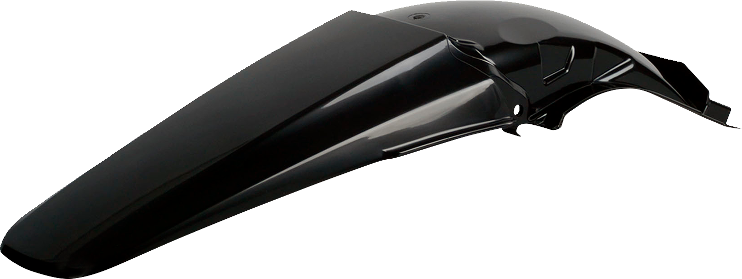 Polisport Fender - Rear - Black - CR 125R 2002-2007 Honda CR125R