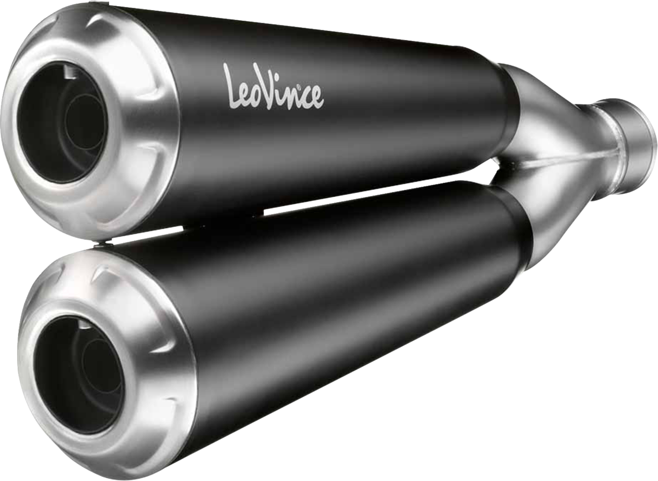 Leovince Dual GP Muffler Suzuki