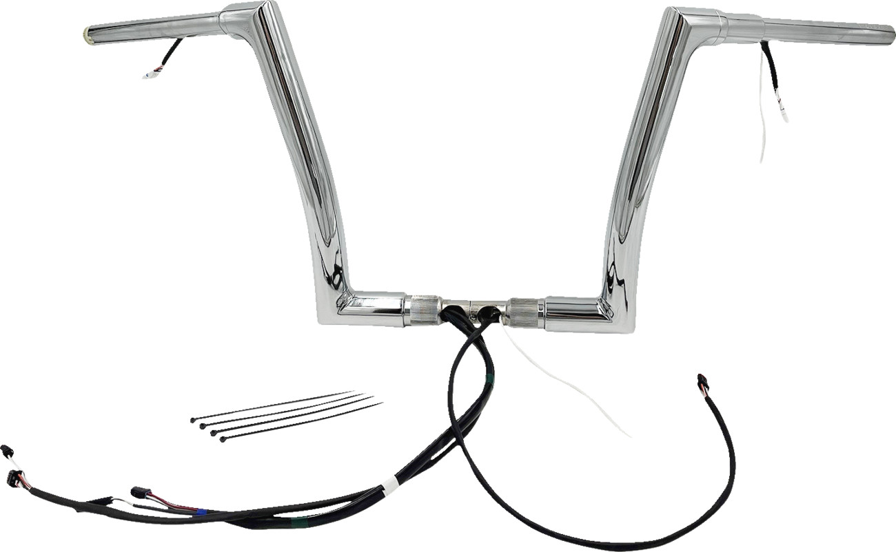 FAT BAGGERS INC. EZ Install Wired 1-1/2" Flat Top Handlebar Kit