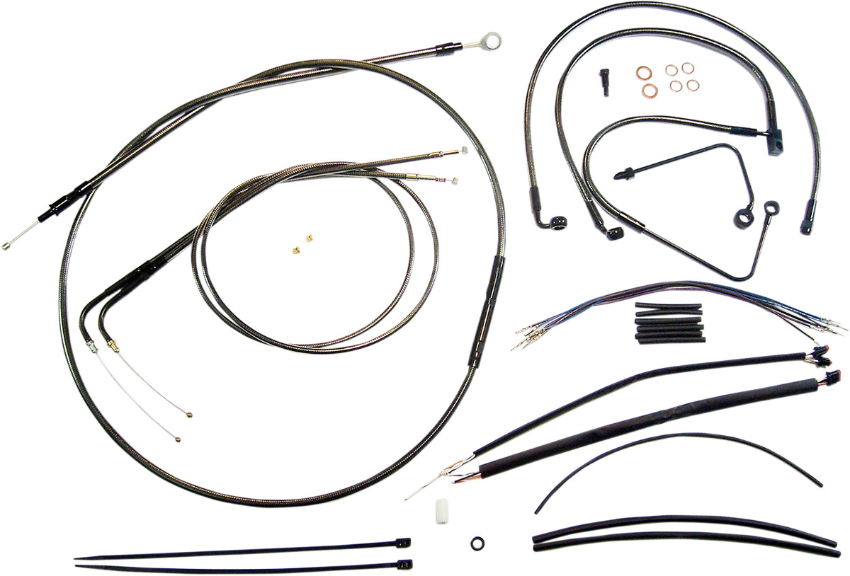 MAGNUM SHIELDING Black Pearl™ Designer Handlebar Installation Kit