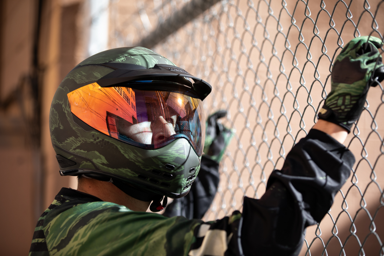 Icon Domain™ Tiger's Blood Helmet