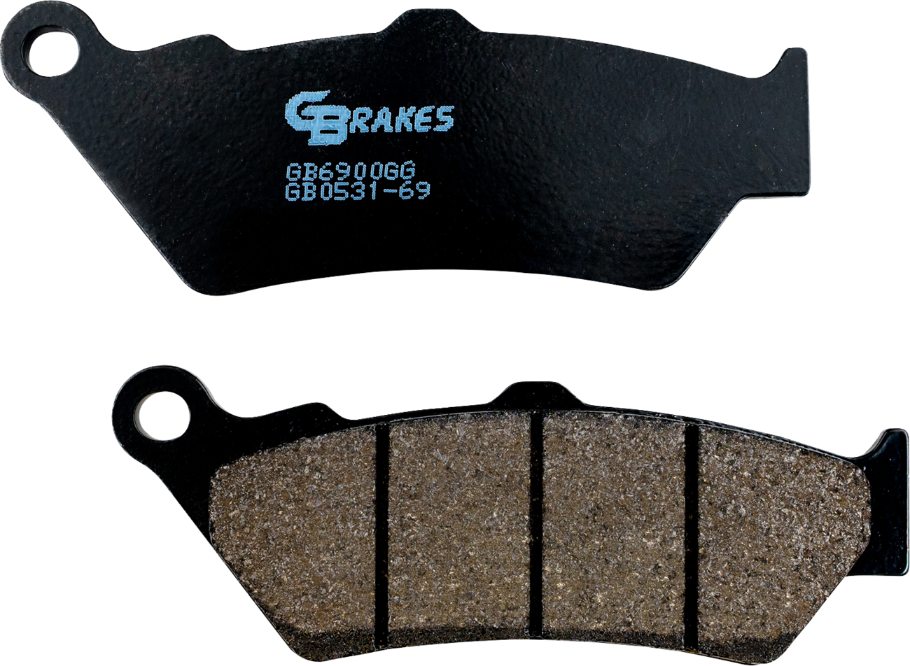 GBRAKES Semi Metallic Brake Pads