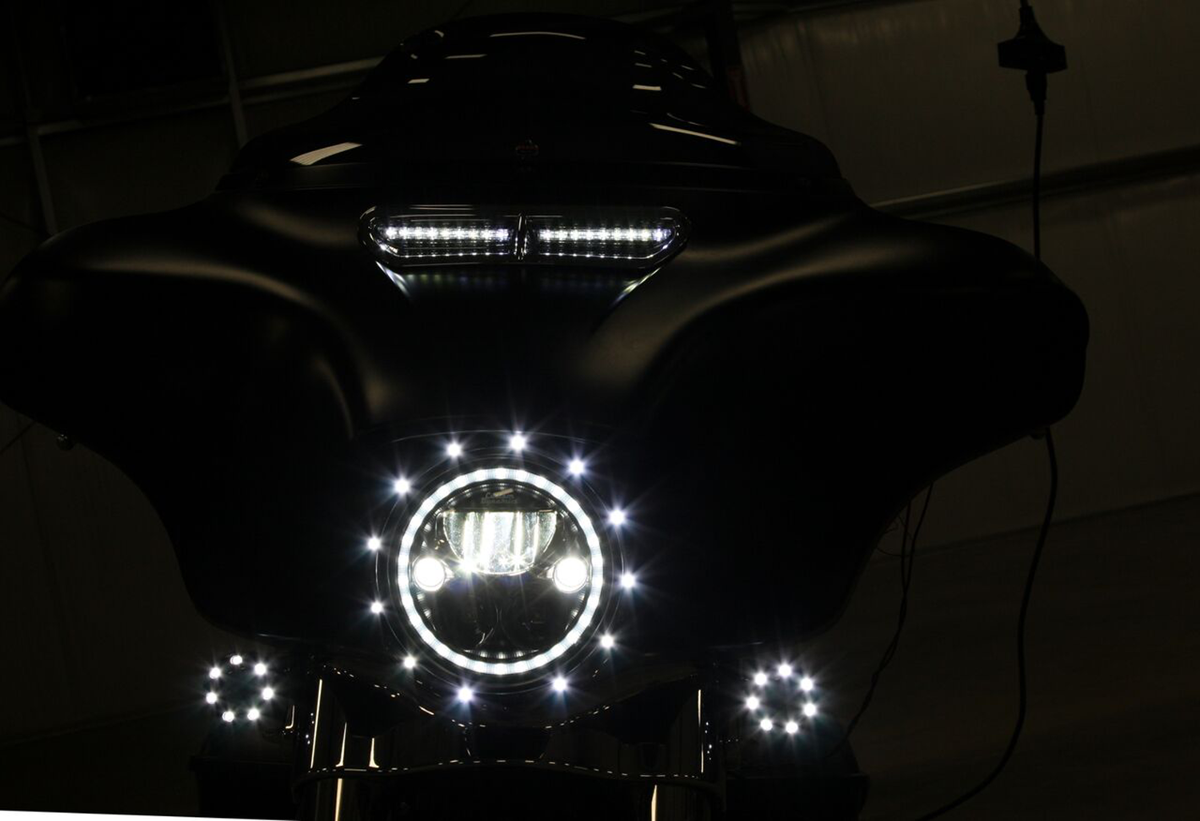 Custom Dynamics LED Fairing Vent Light For Harley Touring 2014-2018